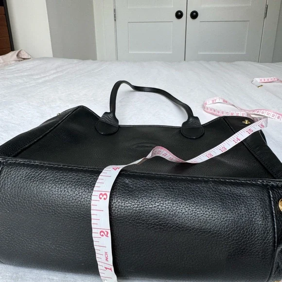 Longchamp Black Leather Tote - Picture 13 of 14